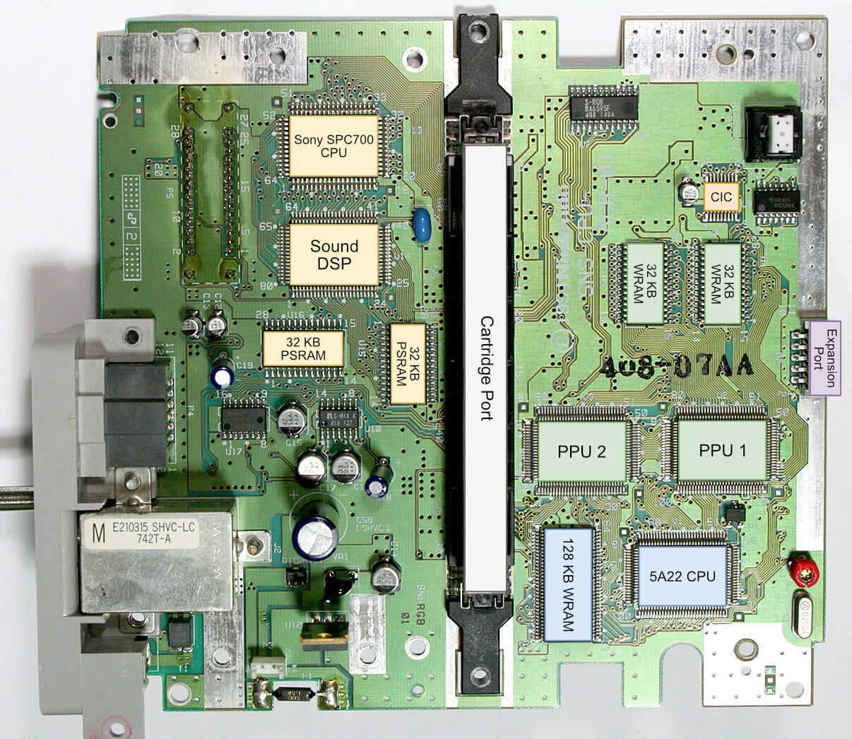 Nes Circuit Board Diagram